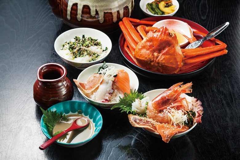 魚野の里／【2019】元祖!!かに味噌醤油!?で食べる…。 海鮮小茶碗で三杯