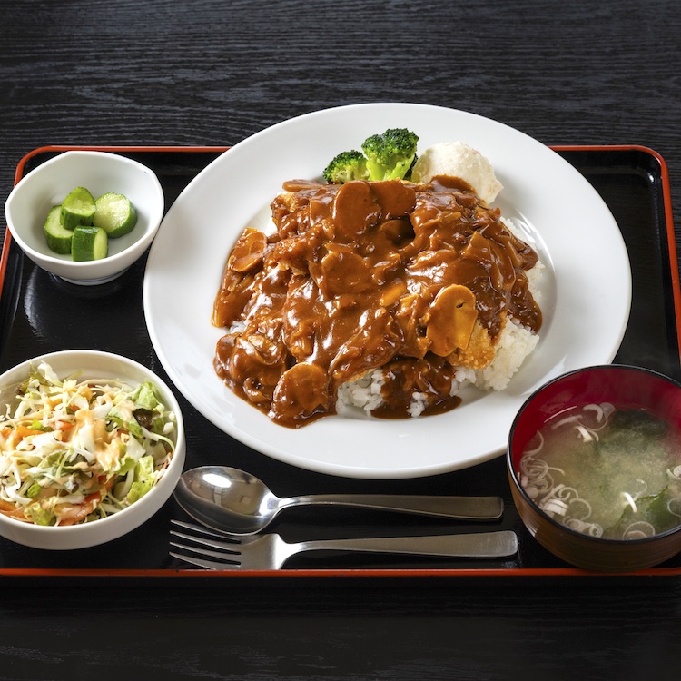 洋風チキンカツ丼
