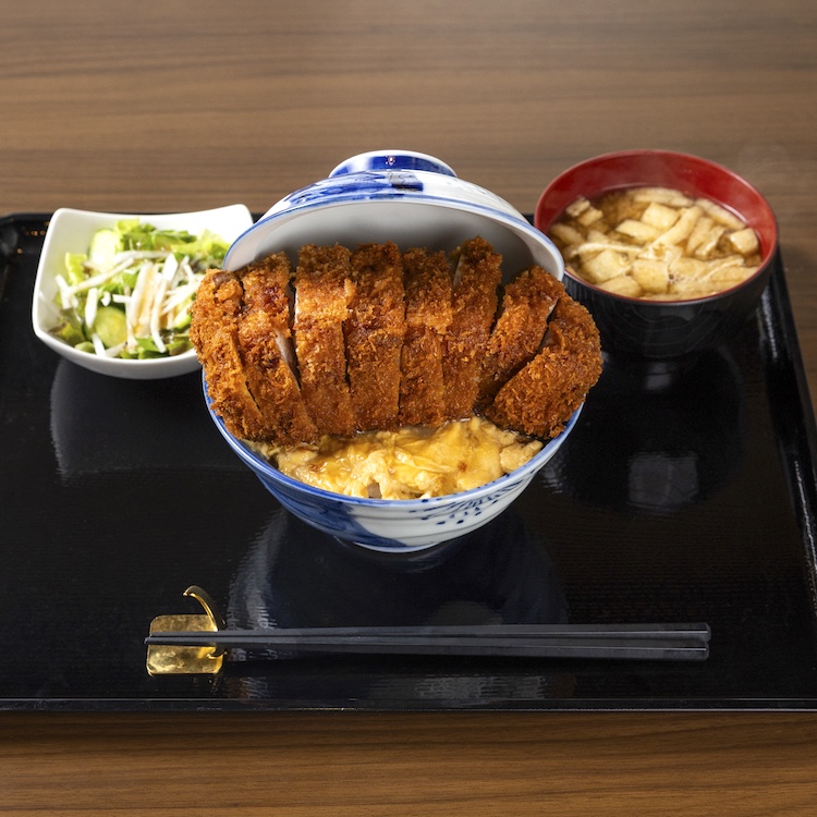 (日本語) 豚カツの１ポン丼～ン