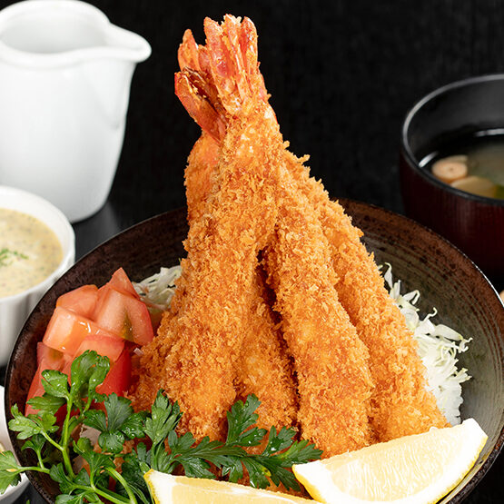 えびフライタワー丼